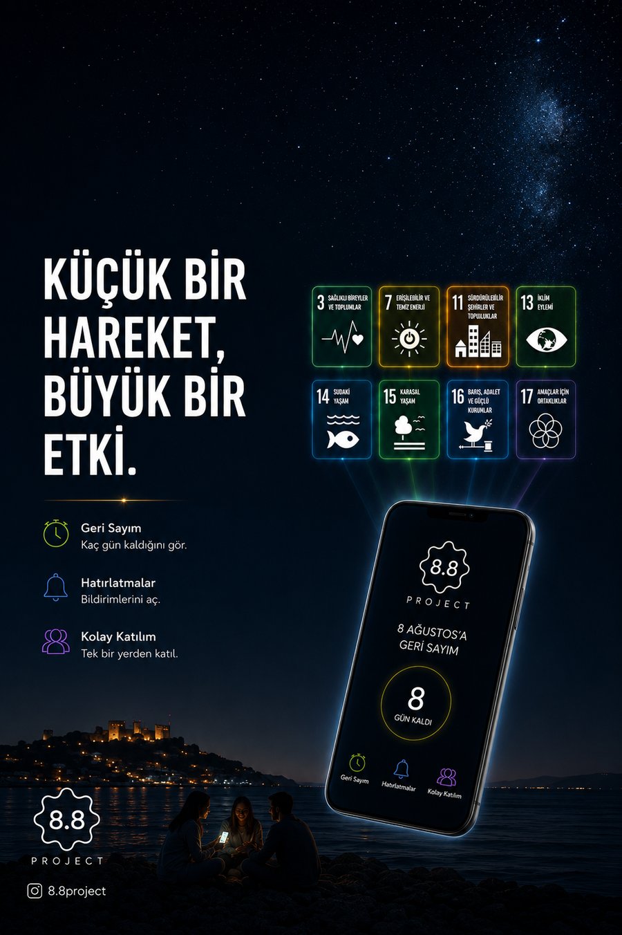 8.8 Project uygulaması geri sayım ekranı