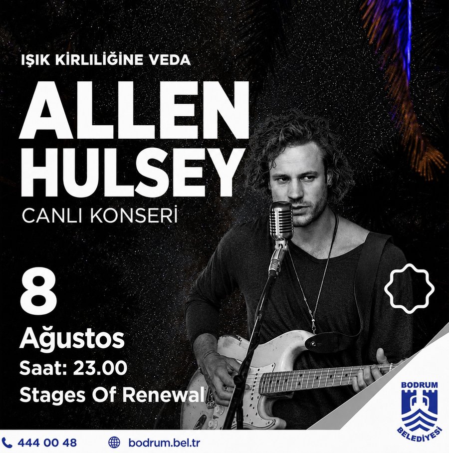 Allen Hulsey konser afişi